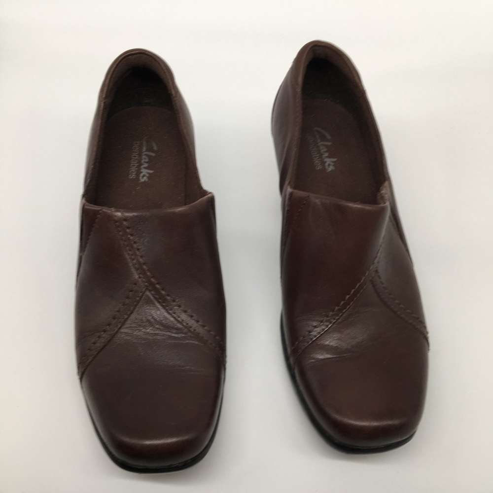Clark’s Flexible Leather Bootie